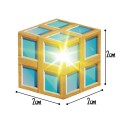  Magnetic Cubes 63 el Montessori Ocean Puzzle mäng 3D