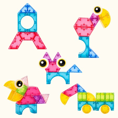 Magnetklotsid 21tk M Block Creative Educational Gift 3D