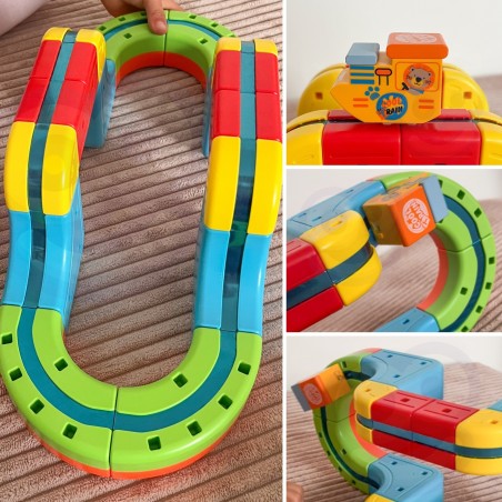 Magic Cube Rongi Ehitusplokid Anti-Gravitatsioon Magnetrööbas 18 tk.