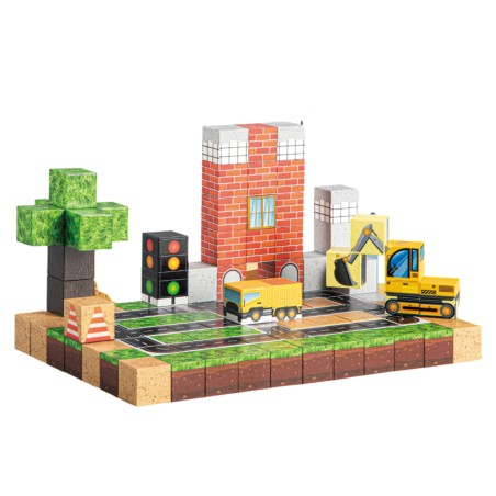Magnetic Building Blocks Ehitusplatsil 115 tk.