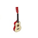 Puidust kitarr Pick Beige'iga