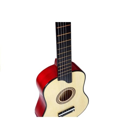 Puidust kitarr Pick Beige'iga