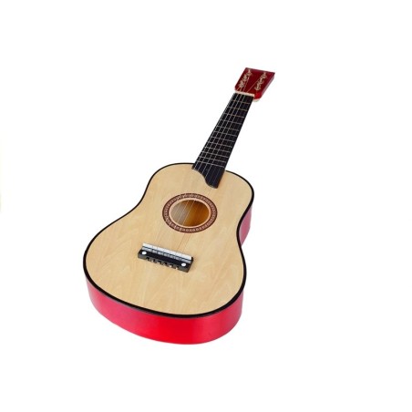 Puidust kitarr Pick Beige'iga