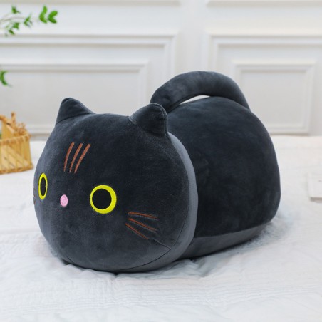 Pika sabaga pehme kaisukas kass, must 40cm