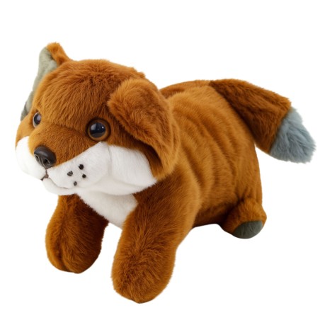 Pehme kaisukas Pruun Rebane 28cm