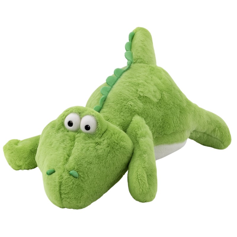 Pehme Krokodill Kaisuloom heleroheline 42cm