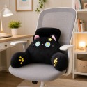 Seljatugi Tugitool padi Cat Black 60 x 40 cm