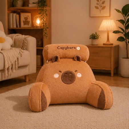 Seljatugi Tugitool padi Capybara Brown 60 x 40 cm