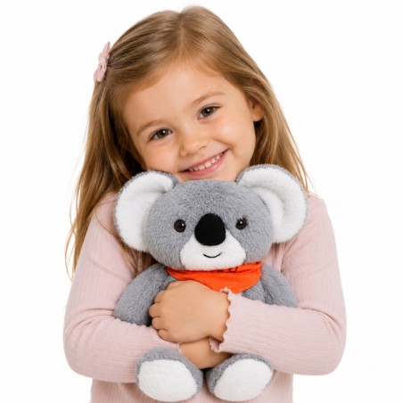 Koala karu kaaluga plüüsist mänguasja terapeutiline maskott 1,3 KG hall 35 cm