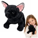 Plush Toy Prantsuse buldog must 22 cm