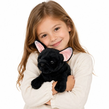 Plush Toy Prantsuse buldog must 22 cm
