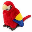 Papagoi Kaisumänguasi Punane 24 cm