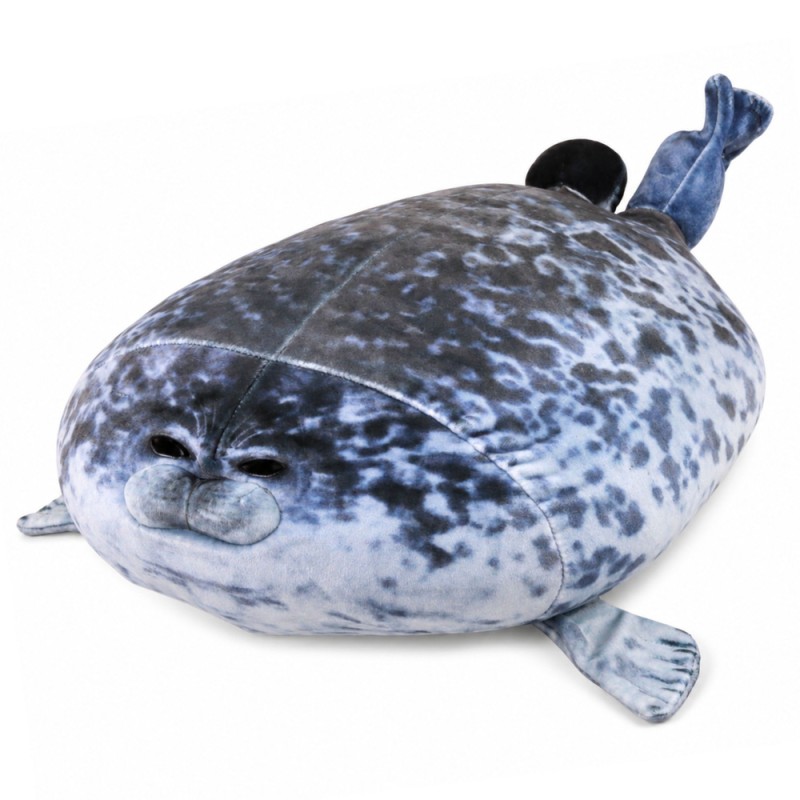 Plush Seal Mascot kaisumänguasi Natural Color Hall 38 cm