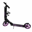 Trike Fix linna roller, kokkupandav, 200mm rattad, must ja lilla