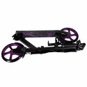 Trike Fix linna roller, kokkupandav, 200mm rattad, must ja lilla