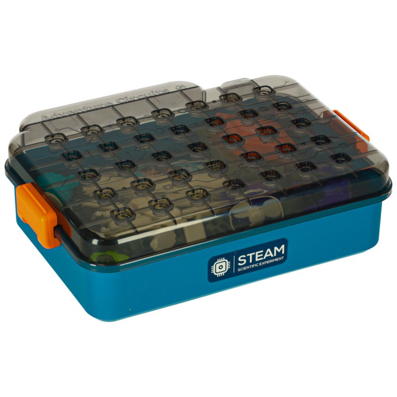 Väike elektrik hariduskomplekt 12 kaarti 58 elementi