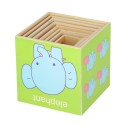 Hariduslik puidust torn sorteerija kujundeid lugema õppimine 71cm XXL