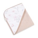 Beebi vannirätik frotee 100X100 cm LUVI FLORI DUSTY ROOSA