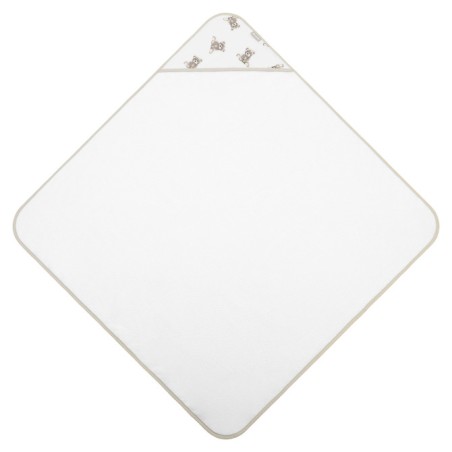 BEEBI VANNIRÄTIK frotee 100X100 TEDDY VALGE