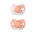 PACIFIER SX PRO 18+ 2TK DREAMS PEACH 