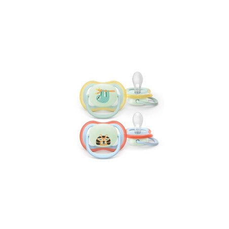 LUTT Philips Avent pacifier ultra air Nighttime  0-6