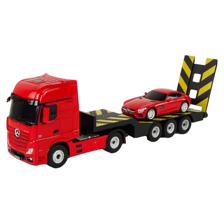 Puksiirauto R/C Mercedes-Benz 1:26 Punane