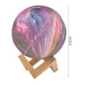 Kuu öölamp 15cm 16 värvi