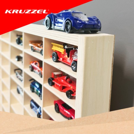 Puidust riiul autodele/veduritele