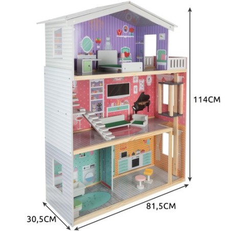 Nukumaja Suur nukumaja 114 cm