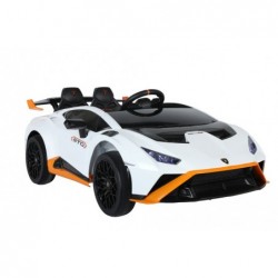 Elektriauto Lamborghini valge