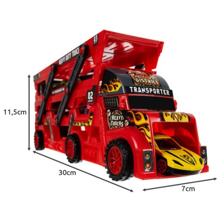 TIR veoauto komplekt 6 autoga 