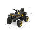 RUSH AKU ATV SÕIDUK KOLLANE