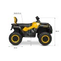 RUSH AKU ATV SÕIDUK KOLLANE