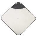TURVAHÄLLI TEKK PLUSH 75X75 GRAFIIT