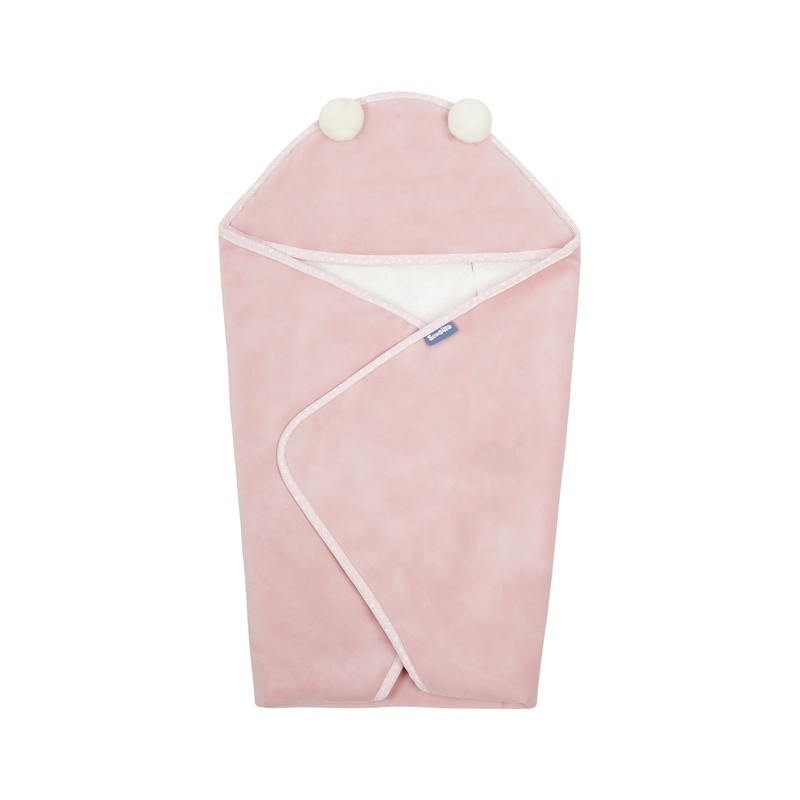 TURVAHÄLLI TEKK PLUSH 75X75 ROOSA