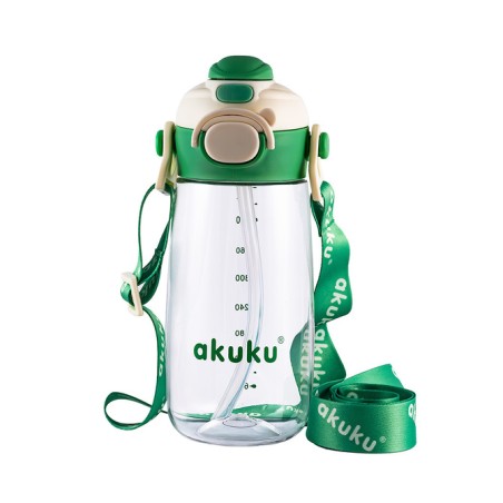 KOOLI VEEPUDEL KÕRREGA 480ml ROHELINE