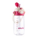 KOOLI VEEPUDEL KÕRREGA 480ML ROOSA