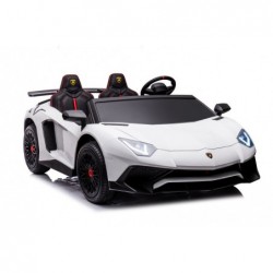Elektriauto Lamborghini XXL valge 24V