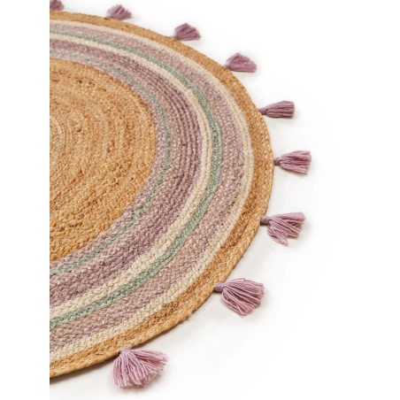 Lastetoa vaip Lovis Purple 115 cm ümmargune