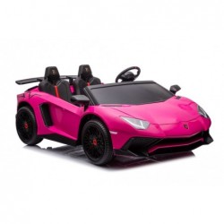 Elektriauto Lamborghini XXL roosa 24V