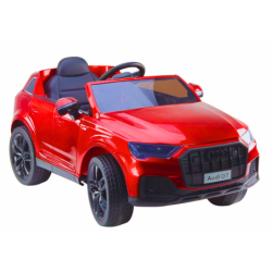 Elektriauto Audi Q7 punane