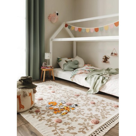 Lastetoa vaip Hana kreem/roos 120x170 cm