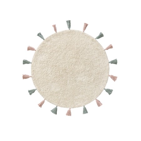Pestav lastetoa vaip Malu Cream ø 80 cm ümmargune