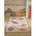 Pestav lastevaip Caramelle Mitmevärviline 100x150 cm