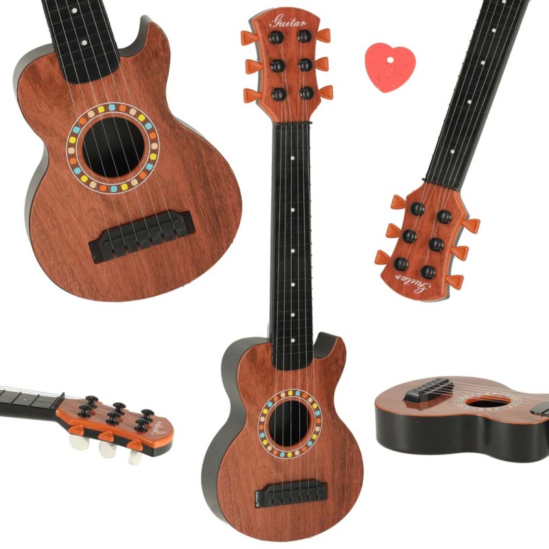 Klassikaline kitarr lastele puidust 6 keelega 46.5cm