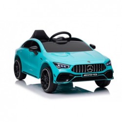 Elektriauto Mercedes CLA 45s AMG türkiis 4x4