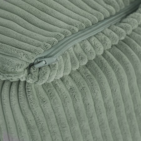 Puffy Square tugitool kott-tool, 77x67x50, roheline, velvet