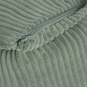 Puffy Square tugitool kott-tool, 77x67x50, roheline, velvet