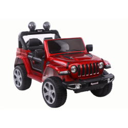 Elektrisõiduk punane 4x4