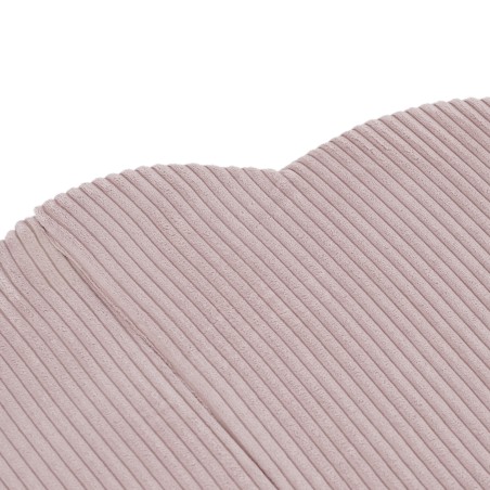Lille mängumatt, 115x115x5cm, heleroosa, premium velvet